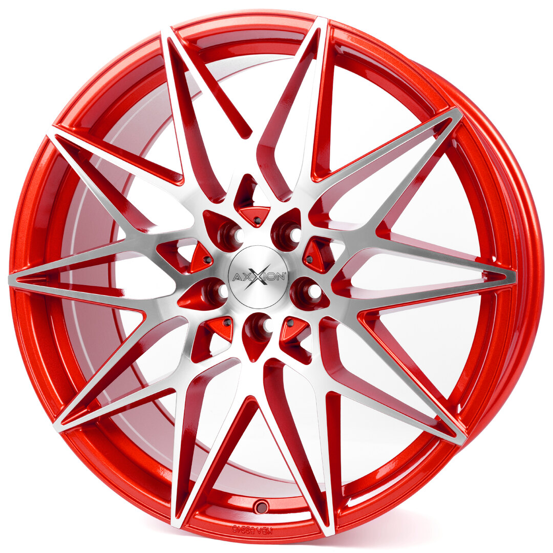 Protecteur de jante de roue en alliage d'aluminium rouge, convient à toutes  les voitures (4 pièces) - 20 / Red
